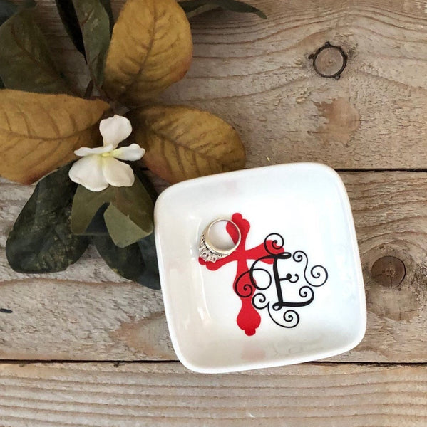 Cross Personalized Jewelry Dish
