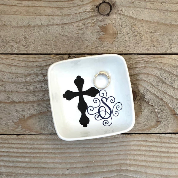 Cross Personalized Jewelry Dish