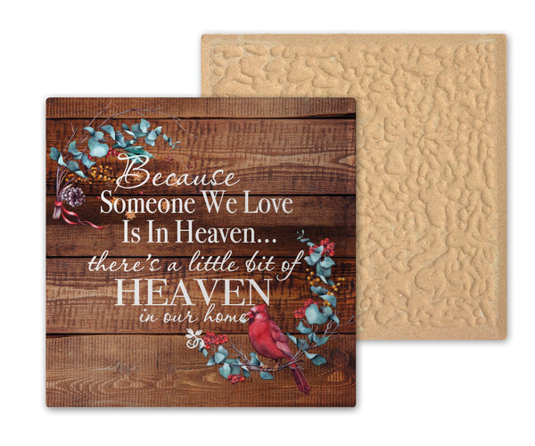 6x6 Heaven in Our Home Personalized Tile