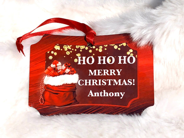 Santa Magic Key Personalized Sign