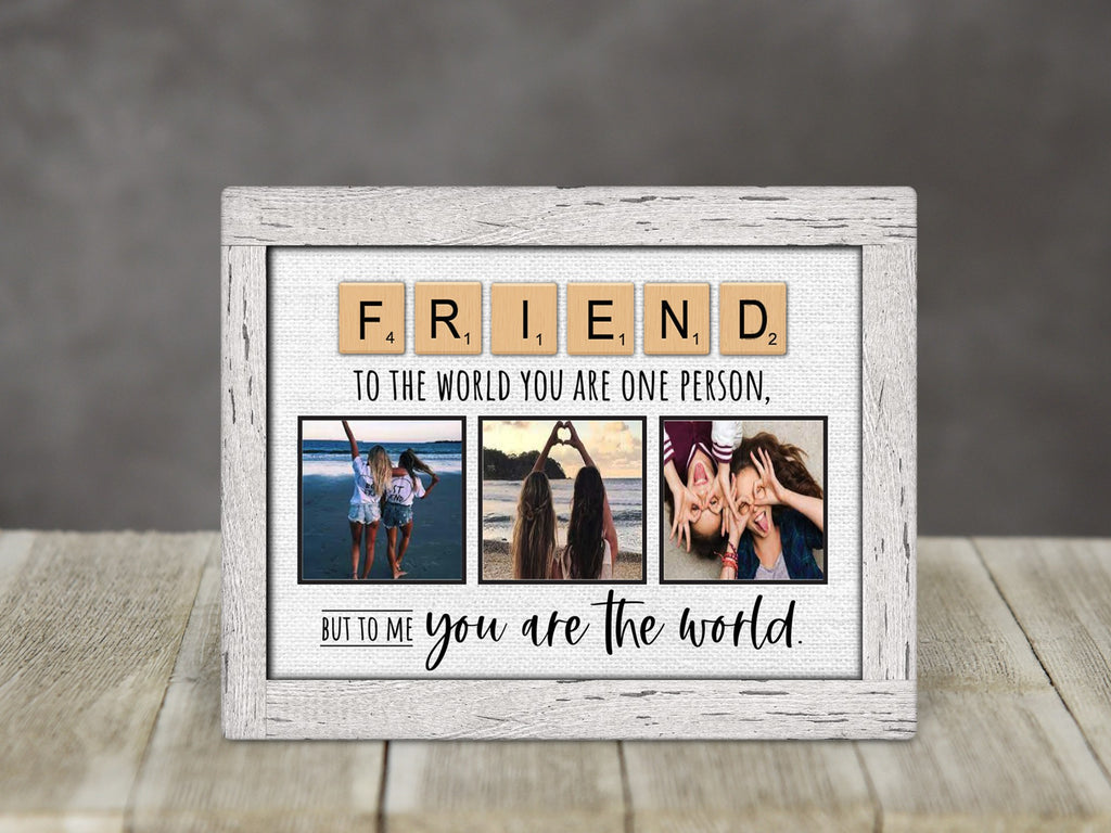 Best Friend Gift Best Friend Picture Frame Friend Gift Best -   Friends  picture frame, Personalized best friend gifts, Best friend gifts