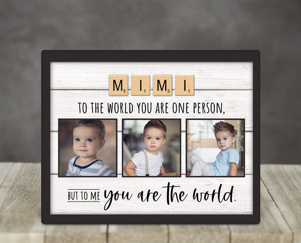 Scrabble Tiles Picture Panel For Mimi- Gift for Mimi, Mothers's Day Gift Idea, Birthday Gift For Mimi, Christmas Gift Idea