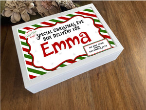 Personalized Christmas Eve Box For Child - Gift From Elf, Pajama Box, Early Christmas Gift