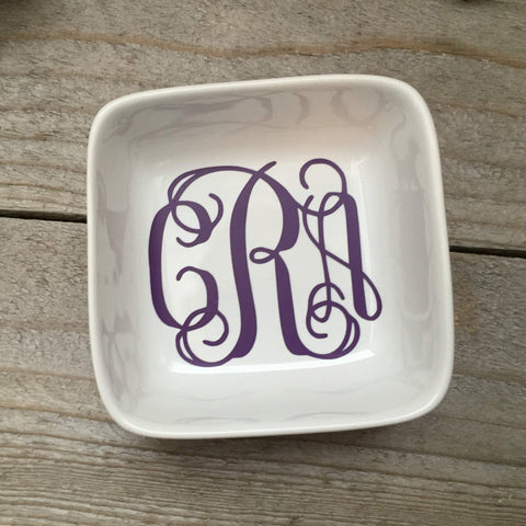 Custom Personalized Jewelry Dish