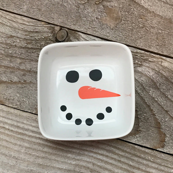 Snowman Jewelry Dish