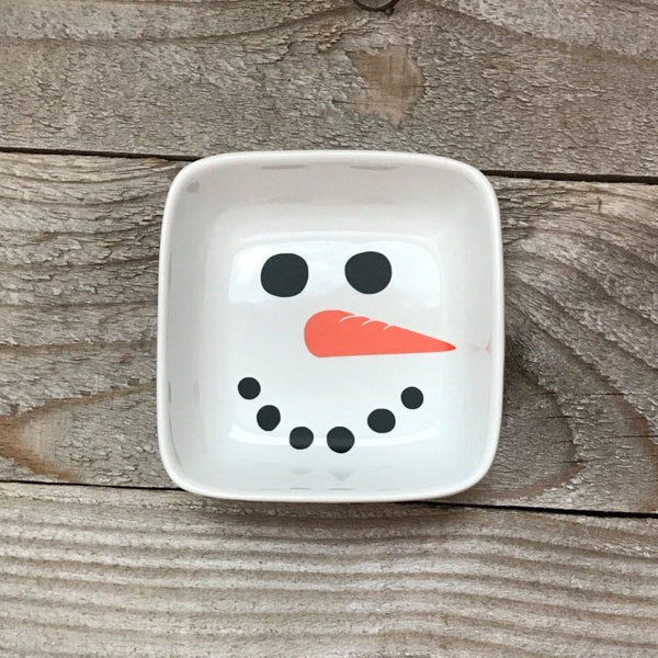 Snowman Jewelry Dish