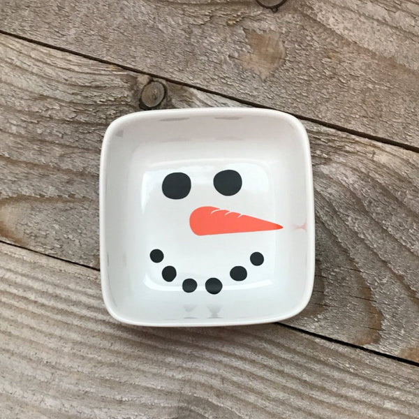 Snowman Jewelry Dish