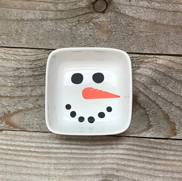 Snowman Jewelry Dish