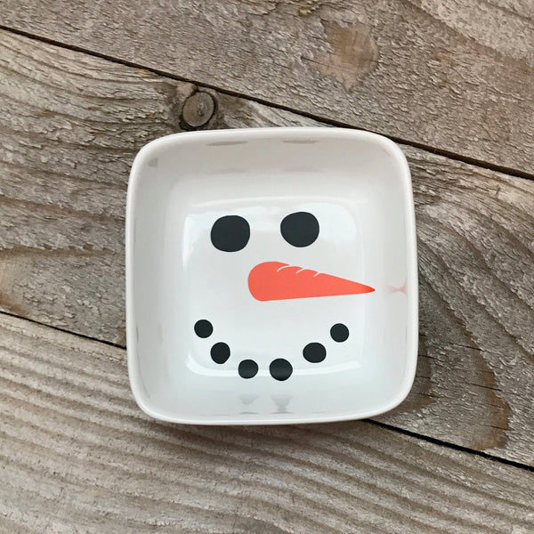 Snowman Jewelry Dish