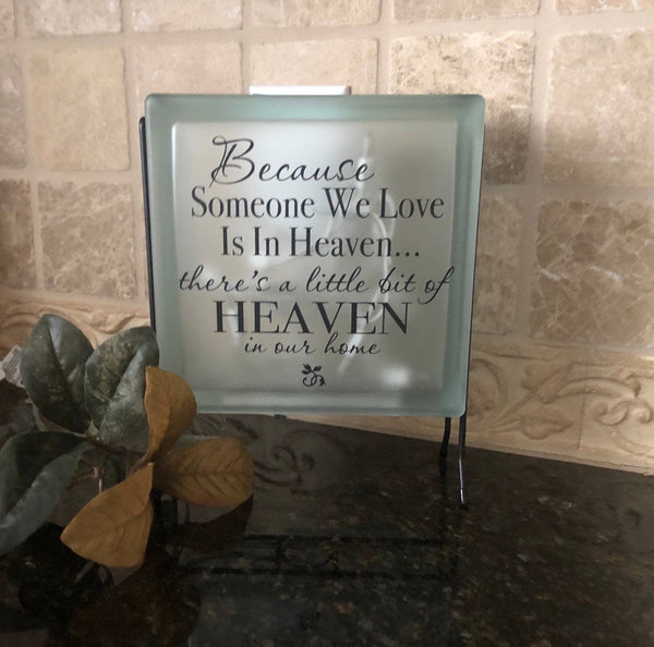 Someone We Love Is In Heaven- Memorial Light, Remembrance Gift, Funeral Gift