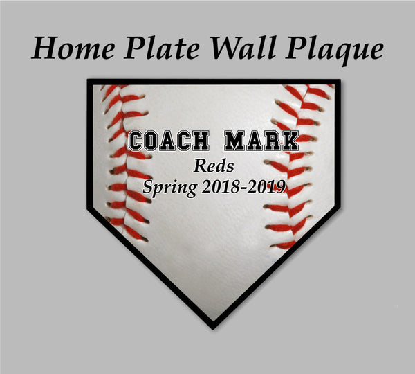 Baseball Coach Gift Plaque