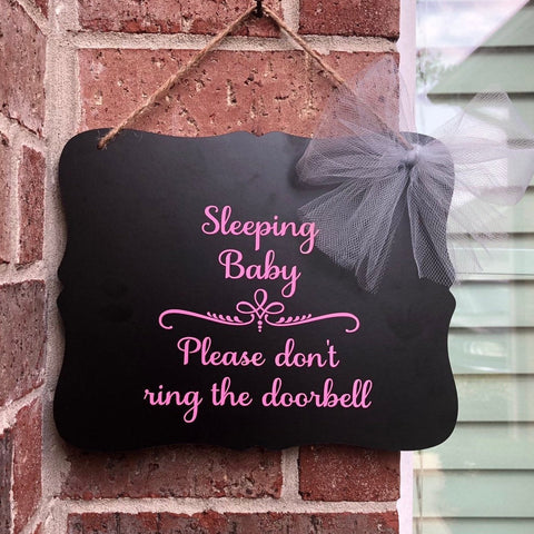 Sleeping Baby Sign