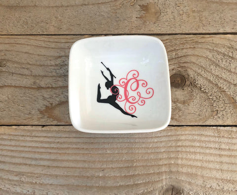 Baton Twirler Personalized Jewelry Dish