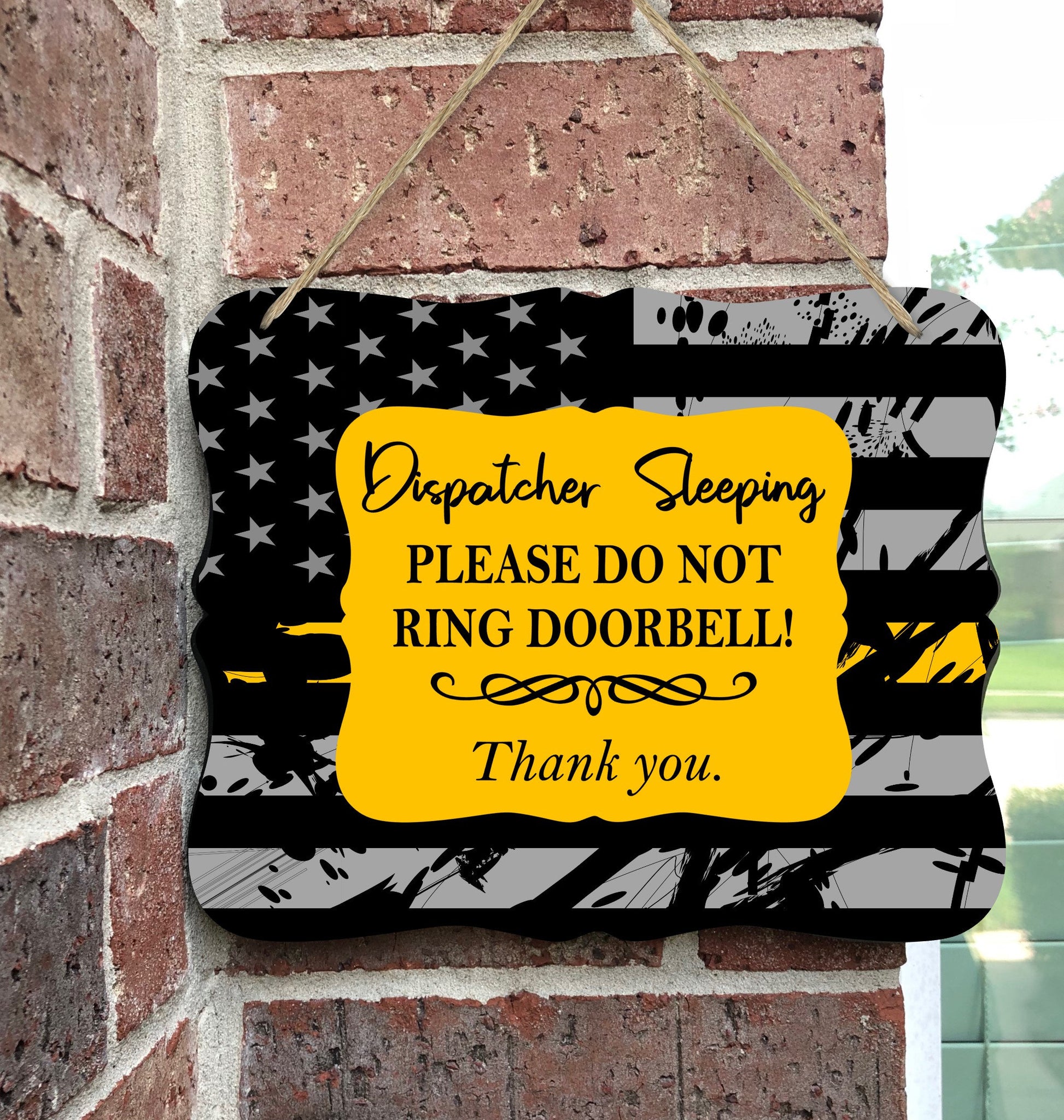 Do Not Disturb Door Sign for Dispatcher