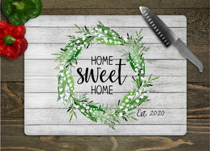 Home Sweet Home Personalized Cutting Board