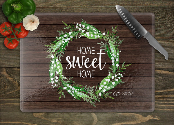 Home Sweet Home Personalized Cutting Board