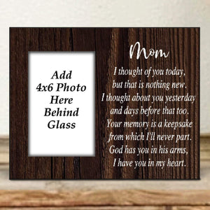 I Thought of You Today Remembrance Photo Frame