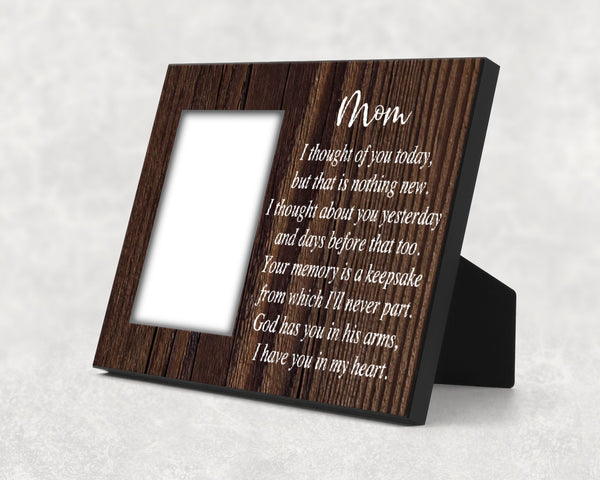 I Thought of You Today Remembrance Photo Frame