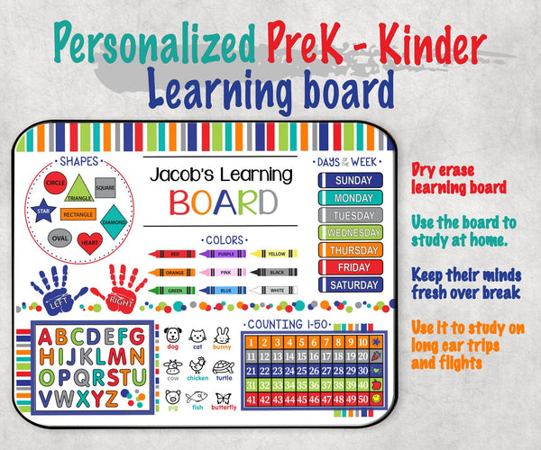 Personalized Learning Board Kindergarten & Pre-K