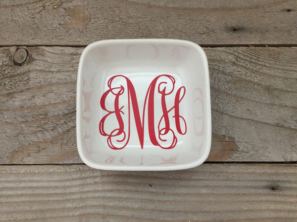 Custom Personalized Jewelry Dish