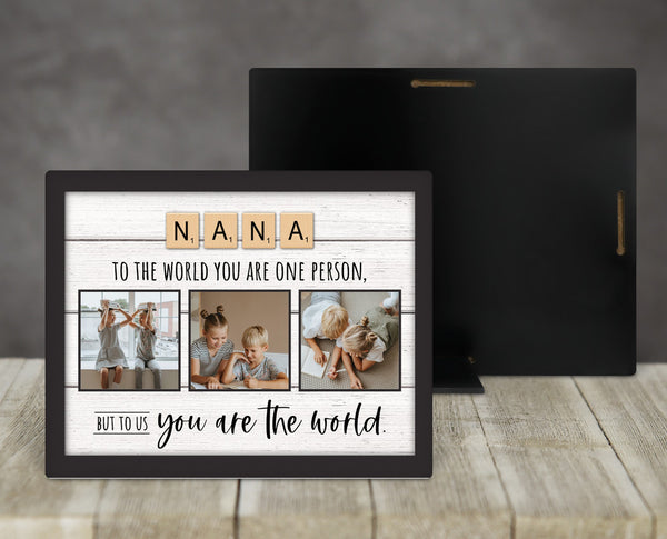 Scrabble Tiles Picture Panel For Nana- Gift for Nana, Mothers's Day Gift Idea, Birthday Gift For Nana
