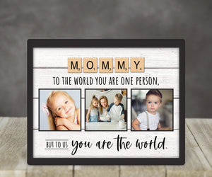 Scrabble Tiles Picture Panel For Mommy - Gift for Mommy, Mother's Day Gift Idea, Birthday Gift For Mom